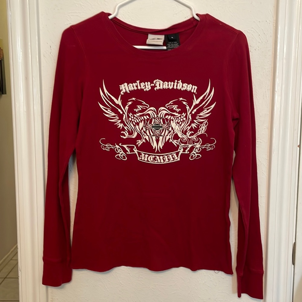 Red Harley Davidson T-shirt